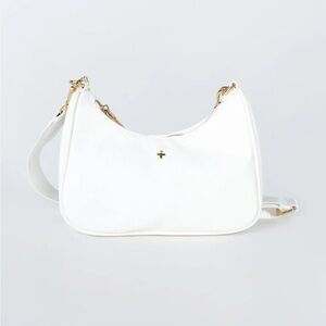 Princess Polly - Peta & Jain Paloma Crossbody Bag White Pebble / Gold
